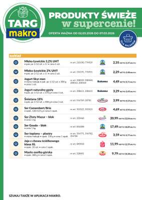 Makro - gazetka promocyjna Targ MAKRO - oferta świeża w super cenach! od poniedziałku 02.03 do soboty 07.03 - strona 7