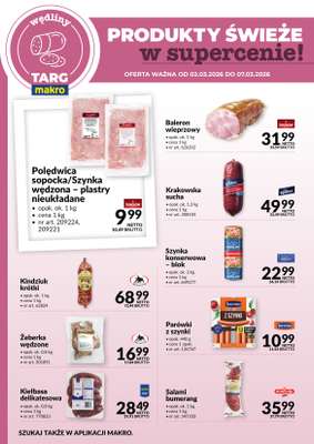 Makro - gazetka promocyjna Targ MAKRO - oferta świeża w super cenach! od poniedziałku 02.03 do soboty 07.03 - strona 3