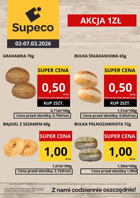 Supeco - gazetka promocyjna Oferta tygodnia od poniedziałku 02.03 do soboty 07.03 - strona 2