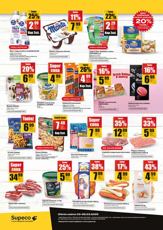 Supeco - gazetka promocyjna Targ świeżości od wtorku 03.03 do poniedziałku 09.03 - strona 2