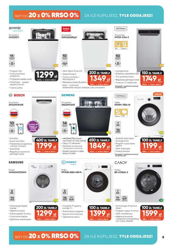 Max Elektro - gazetka promocyjna Gazetka od poniedziałku 02.03 do środy 25.03 - strona 9