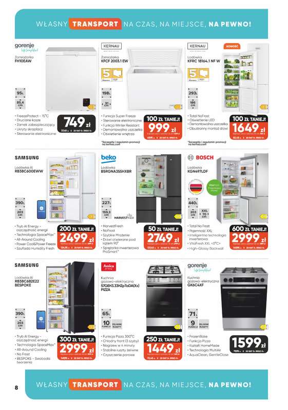 Max Elektro - gazetka promocyjna Gazetka od poniedziałku 02.03 do środy 25.03 - strona 8