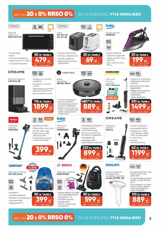 Max Elektro - gazetka promocyjna Gazetka od poniedziałku 02.03 do środy 25.03 - strona 3