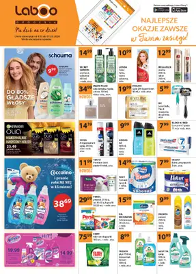 Drogerie Laboo - gazetka promocyjna Gazetka od poniedziałku 09.03 do wtorku 31.03