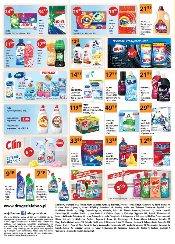 Drogerie Laboo - gazetka promocyjna Gazetka od poniedziałku 09.03 do wtorku 31.03 - strona 6
