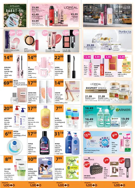 Drogerie Laboo - gazetka promocyjna Gazetka od poniedziałku 09.03 do wtorku 31.03 - strona 5