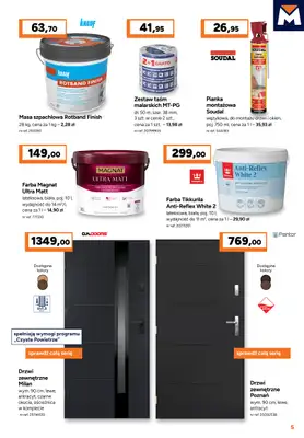 Bricoman - gazetka promocyjna Gazetka od poniedziałku 02.03 do niedzieli 29.03 - strona 5