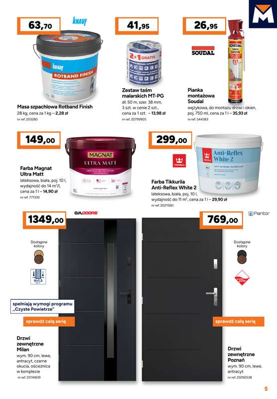 Bricoman - gazetka promocyjna Gazetka od poniedziałku 02.03 do niedzieli 29.03 - strona 5