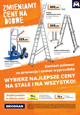Bricoman - gazetka promocyjna Gazetka od poniedziałku 02.03 do niedzieli 29.03 - strona 14