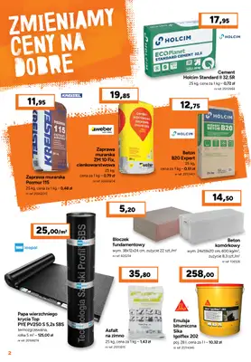 Bricoman - gazetka promocyjna Gazetka od poniedziałku 02.03 do niedzieli 29.03 - strona 2