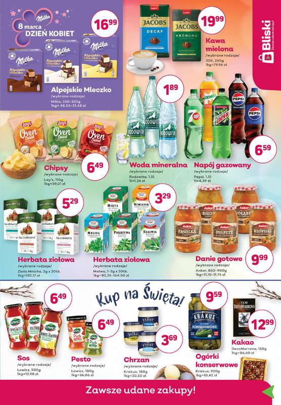 Bliski - gazetka promocyjna Gazetka od wtorku 03.03 do niedzieli 15.03 - strona 3