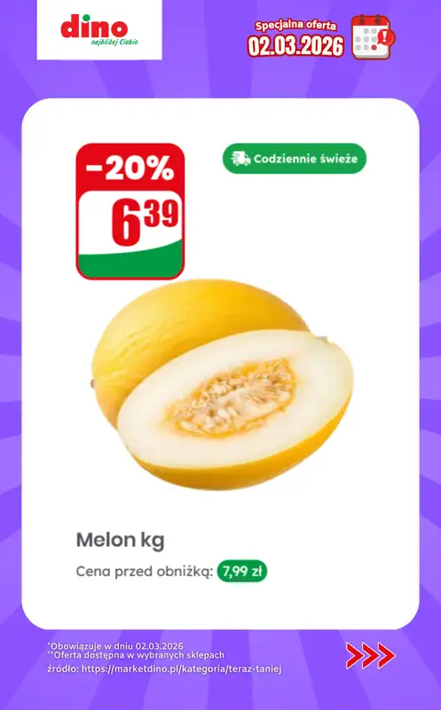 Dino - gazetka promocyjna Specjalna oferta na 02.03.2026 - promocje spoza gazetki od poniedziałku 02.03  - strona 6