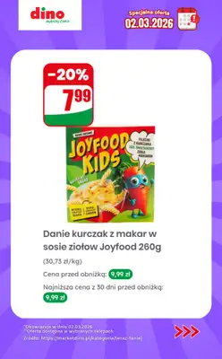 Dino - gazetka promocyjna Specjalna oferta na 02.03.2026 - promocje spoza gazetki od poniedziałku 02.03  - strona 8
