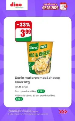 Dino - gazetka promocyjna Specjalna oferta na 02.03.2026 - promocje spoza gazetki od poniedziałku 02.03  - strona 10
