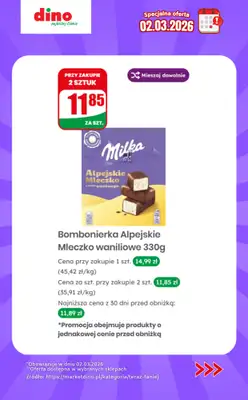 Dino - gazetka promocyjna Specjalna oferta na 02.03.2026 - promocje spoza gazetki od poniedziałku 02.03  - strona 9