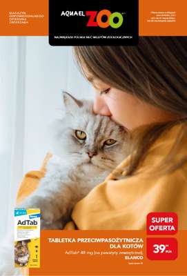Aquael zoo - gazetka promocyjna Gazetka od poniedziałku 02.03 do wtorku 31.03