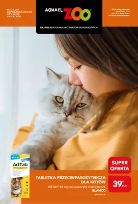 Aquael zoo - gazetka promocyjna Gazetka od poniedziałku 02.03 do wtorku 31.03