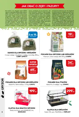 Aquael zoo - gazetka promocyjna Gazetka od poniedziałku 02.03 do wtorku 31.03 - strona 8