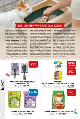 Aquael zoo - gazetka promocyjna Gazetka od poniedziałku 02.03 do wtorku 31.03 - strona 6