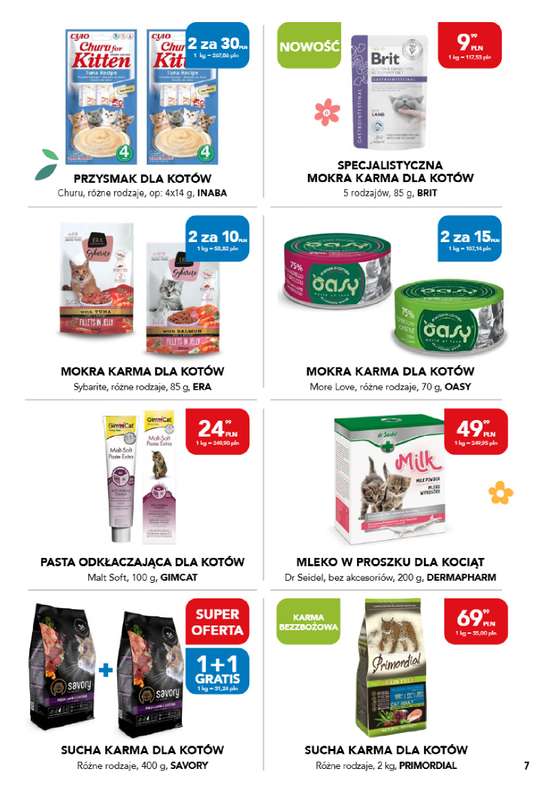 Aquael zoo - gazetka promocyjna Gazetka od poniedziałku 02.03 do wtorku 31.03 - strona 7