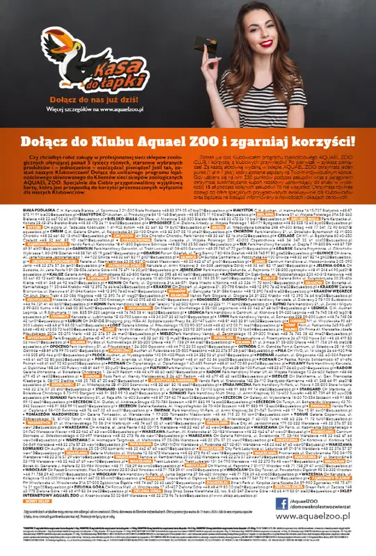 Aquael zoo - gazetka promocyjna Gazetka od poniedziałku 02.03 do wtorku 31.03 - strona 15