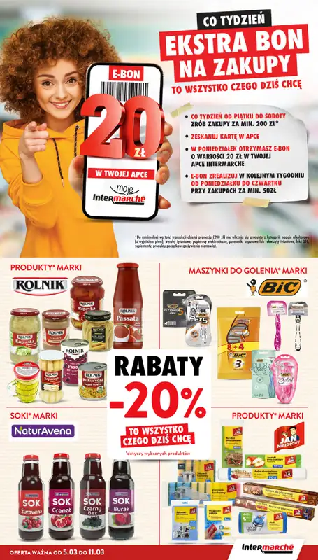 Intermarche - gazetka promocyjna Gazetka od czwartku 05.03 do środy 11.03 - strona 7