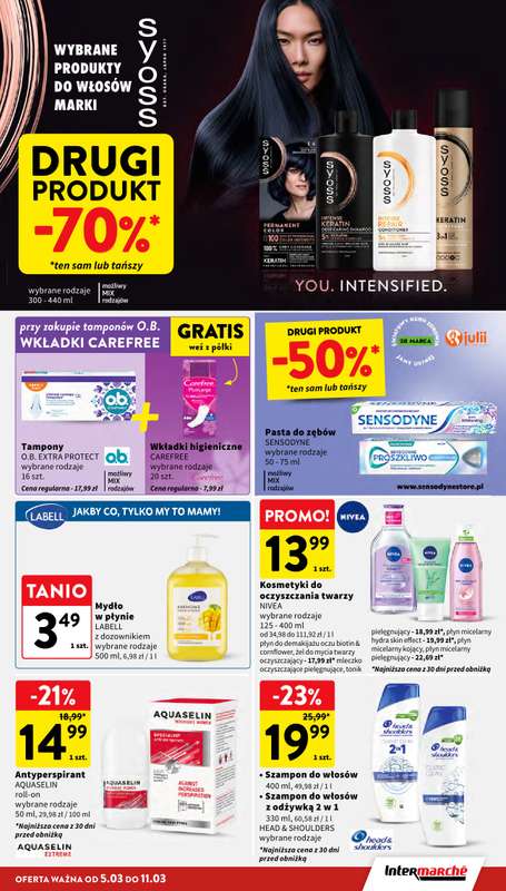 Intermarche - gazetka promocyjna Gazetka od czwartku 05.03 do środy 11.03 - strona 35