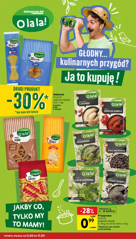 Intermarche - gazetka promocyjna Gazetka od czwartku 05.03 do środy 11.03 - strona 30