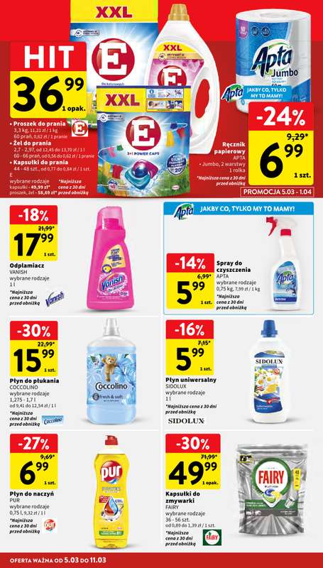 Intermarche - gazetka promocyjna Gazetka od czwartku 05.03 do środy 11.03 - strona 34