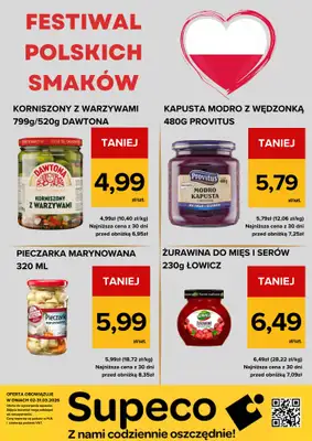 Supeco - gazetka promocyjna Festiwal Polskich smaków od poniedziałku 02.03 do wtorku 31.03 - strona 2
