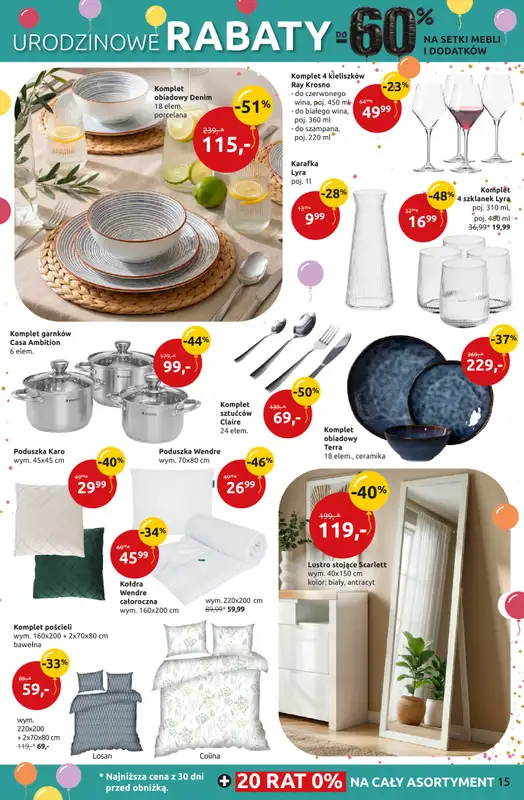 Black Red White - gazetka promocyjna Urodzinowe rabaty do -60%! od poniedziałku 02.03 do czwartku 19.03 - strona 15