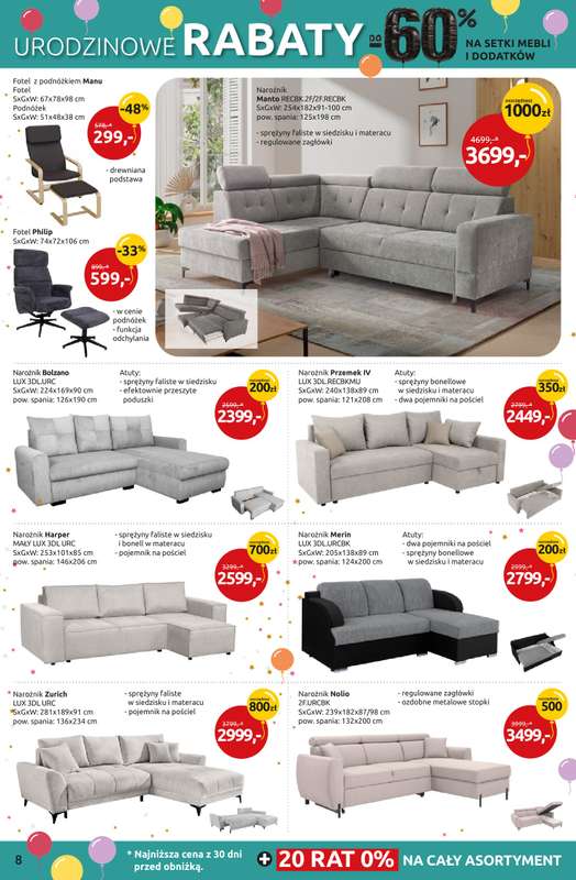 Black Red White - gazetka promocyjna Urodzinowe rabaty do -60%! od poniedziałku 02.03 do czwartku 19.03 - strona 8