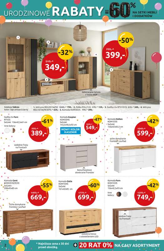 Black Red White - gazetka promocyjna Urodzinowe rabaty do -60%! od poniedziałku 02.03 do czwartku 19.03 - strona 2