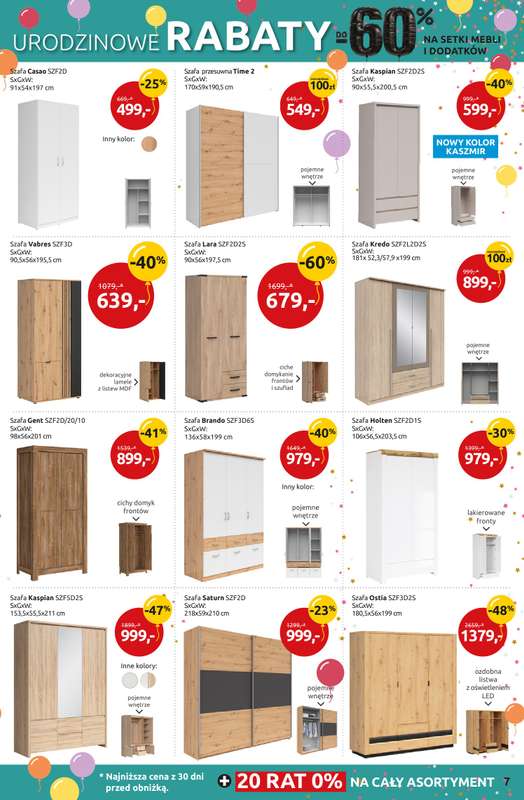 Black Red White - gazetka promocyjna Urodzinowe rabaty do -60%! od poniedziałku 02.03 do czwartku 19.03 - strona 7