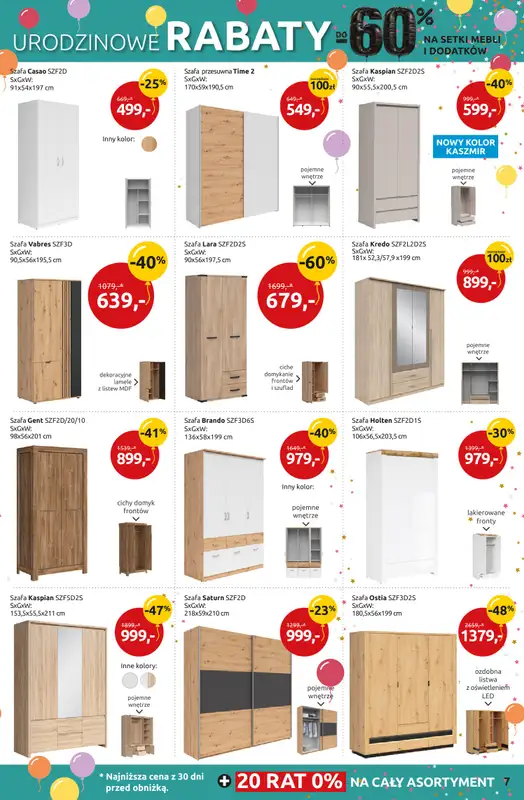 Black Red White - gazetka promocyjna Urodzinowe rabaty do -60%! od poniedziałku 02.03 do czwartku 19.03 - strona 7