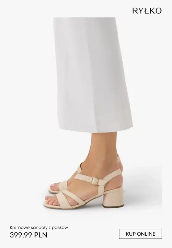 Ryłko - gazetka promocyjna SANDAŁY na obcasie od poniedziałku 02.03  - strona 9