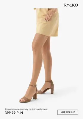 Ryłko - gazetka promocyjna SANDAŁY na obcasie od poniedziałku 02.03  - strona 8