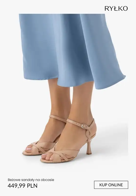Ryłko - gazetka promocyjna SANDAŁY na obcasie od poniedziałku 02.03  - strona 3