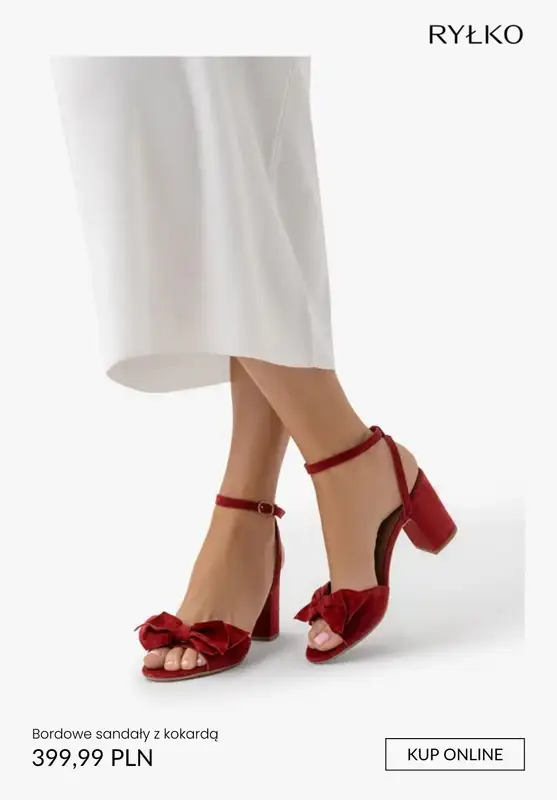 Ryłko - gazetka promocyjna SANDAŁY na obcasie od poniedziałku 02.03  - strona 6