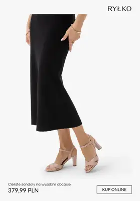 Ryłko - gazetka promocyjna SANDAŁY na obcasie od poniedziałku 02.03  - strona 5