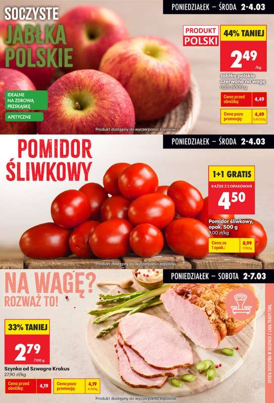 Biedronka - gazetka promocyjna Biedronkowe oszczędności od poniedziałku 02.03 do środy 04.03 - strona 3