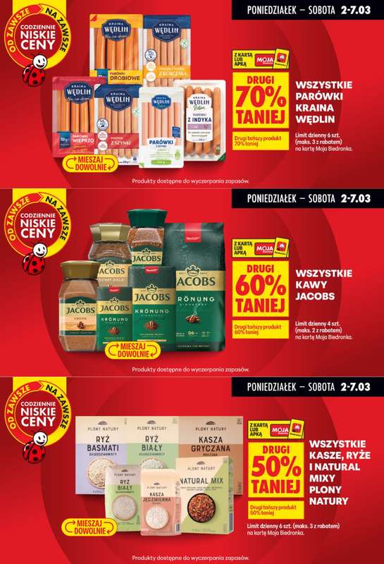 Biedronka - gazetka promocyjna Biedronkowe oszczędności od poniedziałku 02.03 do środy 04.03 - strona 6