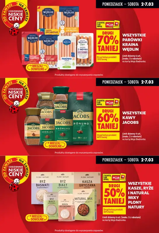 Biedronka - gazetka promocyjna Biedronkowe oszczędności od poniedziałku 02.03 do środy 04.03 - strona 6