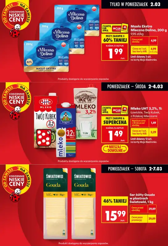 Biedronka - gazetka promocyjna Biedronkowe oszczędności   - strona 2