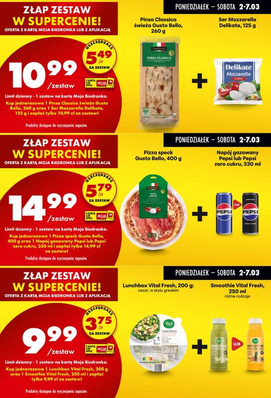 Biedronka - gazetka promocyjna Biedronkowe oszczędności od poniedziałku 02.03 do środy 04.03 - strona 9