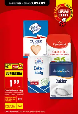 Biedronka - gazetka promocyjna Biedronkowe oszczędności od poniedziałku 02.03 do środy 04.03 - strona 7