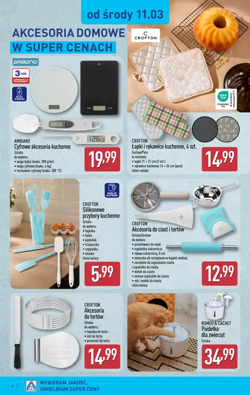 Aldi - gazetka promocyjna Aldi ma to coś! od środy 11.03 do soboty 14.03 - strona 4