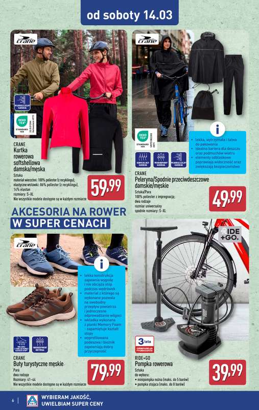 Aldi - gazetka promocyjna Aldi ma to coś! od środy 11.03 do soboty 14.03 - strona 6