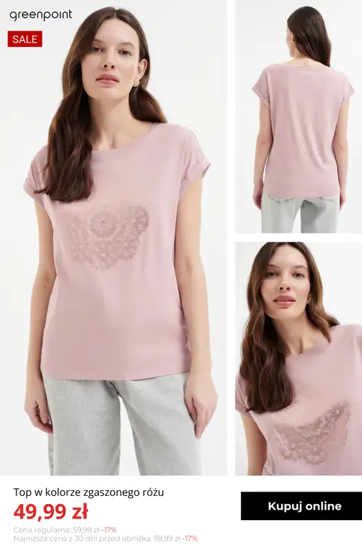 Greenpoint - gazetka promocyjna Stylowe topy i t-shirty w supercenach od poniedziałku 02.03 do poniedziałku 09.03 - strona 8