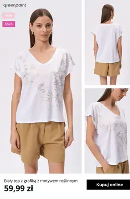 Greenpoint - gazetka promocyjna Stylowe topy i t-shirty w supercenach od poniedziałku 02.03 do poniedziałku 09.03 - strona 12